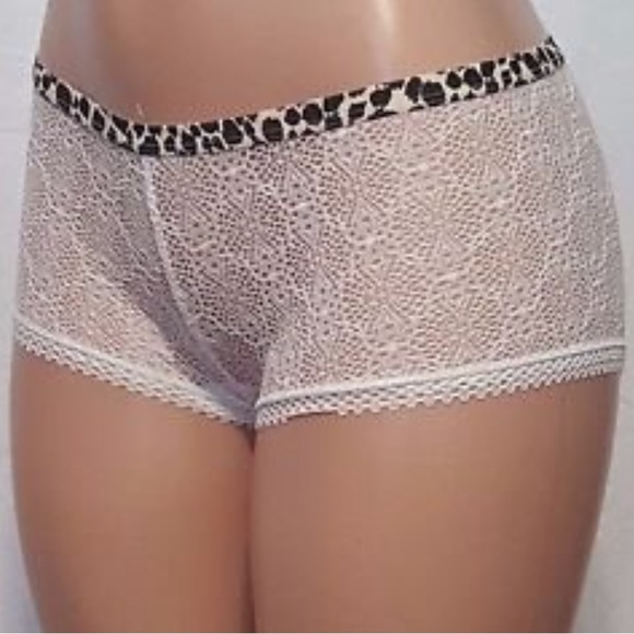 Victoria's Secret Lace Shortie/Minishort in Aqua - Picture 1 of 5